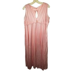 Vintage Pink Long‎ Nightgown